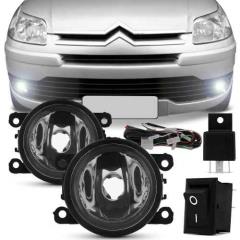 FGS1103CT - KIT FAROL DE MILHA - CITROEN C4 PALLAS 08>11 - BOTÃO ALTERNATIVO / COM MOLDURA