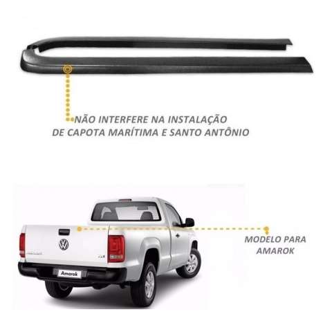 CAM-PTB015 - PROTETOR DE BORDA  AMAROK SIMPLES