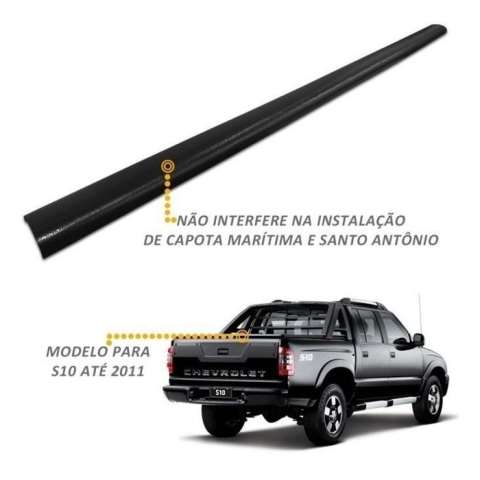 CAM-PTB101 - PROTETOR DE TAMPA S10 PRETO