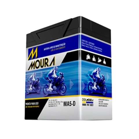 MA5-D - BATERIA MOTO 5ah