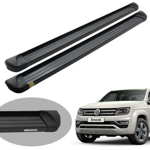 PER1021PR - ESTRIBO AMAROK CABINE DUPLA  ALUMINIUM 