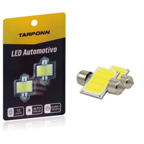 TP-5031 - KIT LÂMPADA LED 12V TORPEDO 31mm SJ-COB-12C